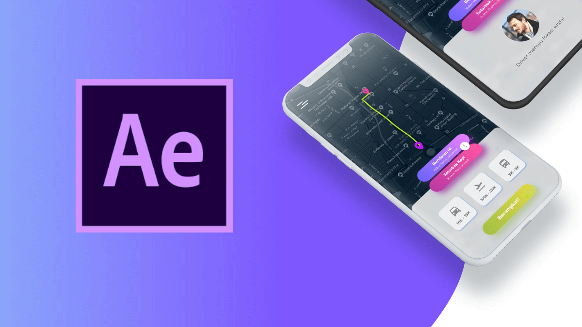 Download Kelas Merancang Mockup Aplikasi Menggunakan Adobe After Effect